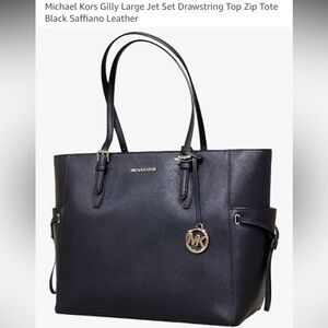 Michael Kors Gilly Large Leather Tote